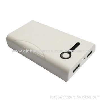 Portable Power Bank/External 8,000mAh Mobile USB Battery Charger for Cellphones, 5V DC/1A InputNew